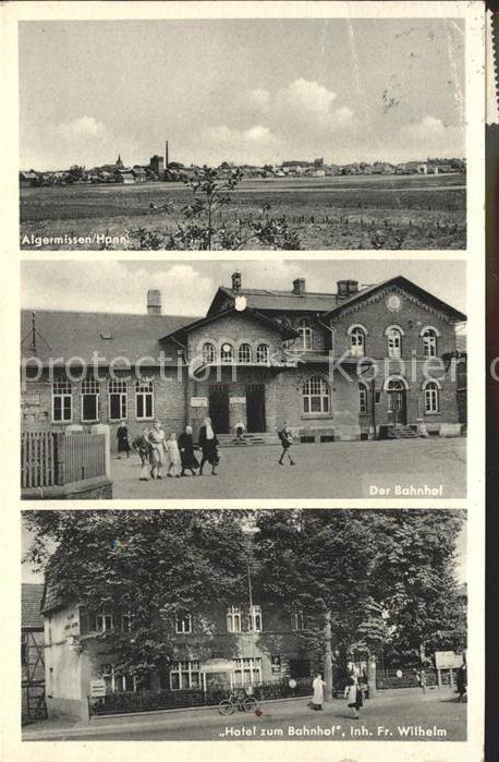 Algermissen Bahnhof Hotel zum Bahnhof