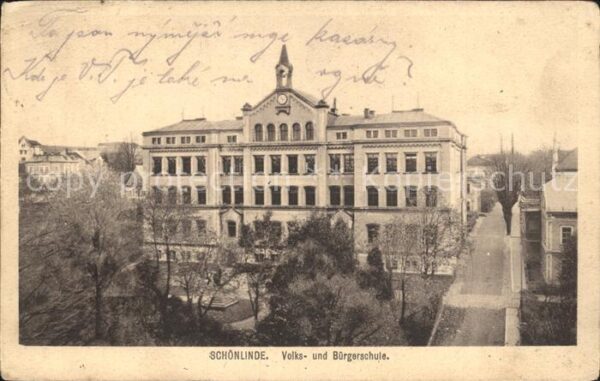 Schoenlinde Tschechien Volks Buergerschule