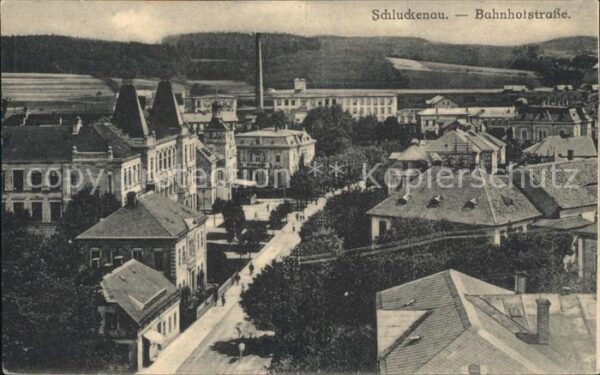Schluckenau Tschechien Bahnhofstrasse