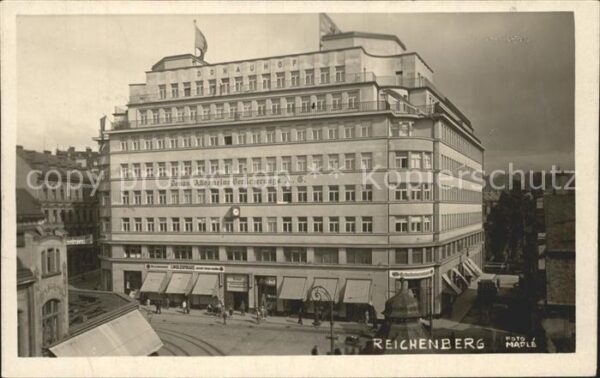 Reichenberg Liberec Boehmen Donau Allgemeine Versicherung Donauhof