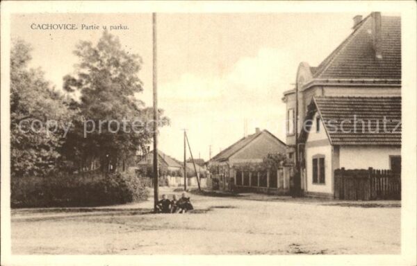 Cachovice Park Gebaeude