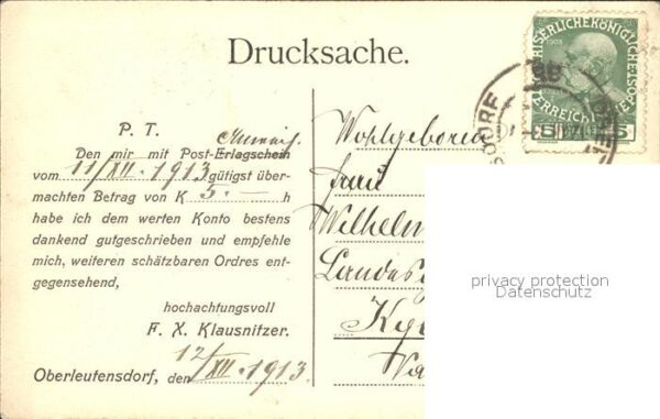 Oberleutensdorf Tschechien Volks Buergerschulen – Bild 2