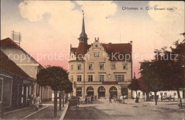 Chlumec Cidlinou Chlumetz Zidlina Okresni dum