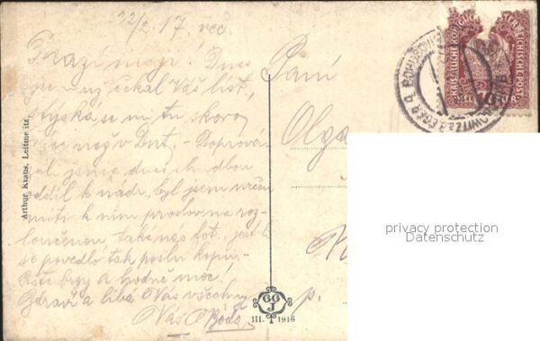 Theresienstadt Tschechien Postgebaeude Soldaten – Bild 2