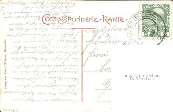 Hohenelbe CZ Hauptstrasse Kirche Schule Schloss – Bild 2