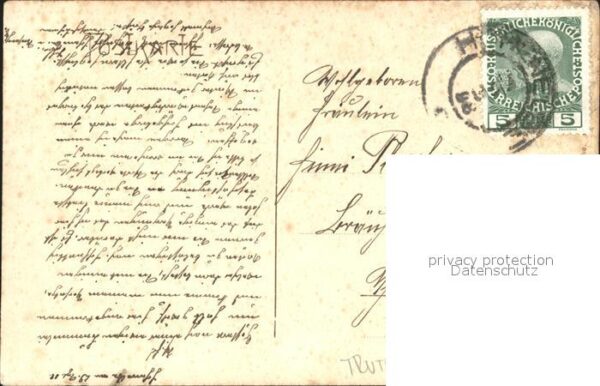 Hohenelbe CZ Ortsansicht Blume – Bild 2