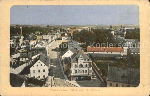 Hohenelbe CZ Blick vom Kirchturm