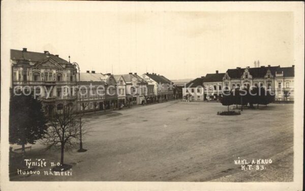 Tyniste Orlici Husovo Namesti