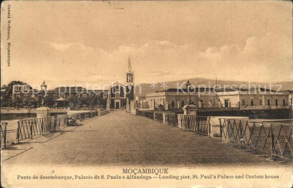 Mosambik Ponte desembarque Palacio S Paulo Alfandega