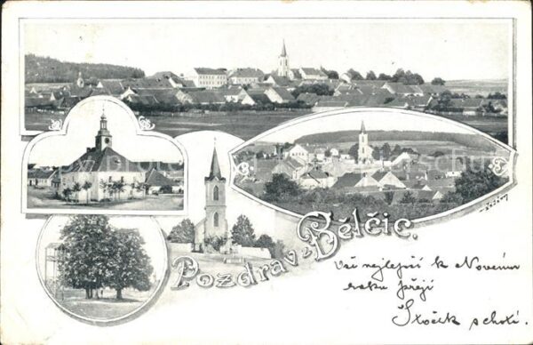 Belcice Bielschitz Kirche Teilansicht