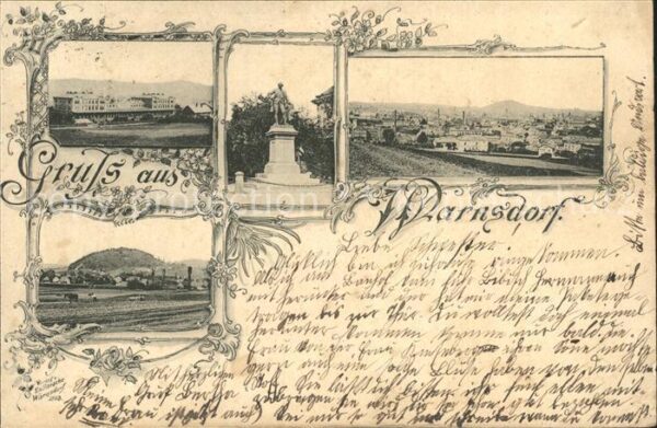 Warnsdorf Varnsdorf Boehmen Denkmal Gebaeude