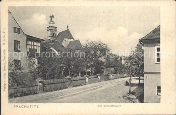 Prachatice Alte Schanzmauern