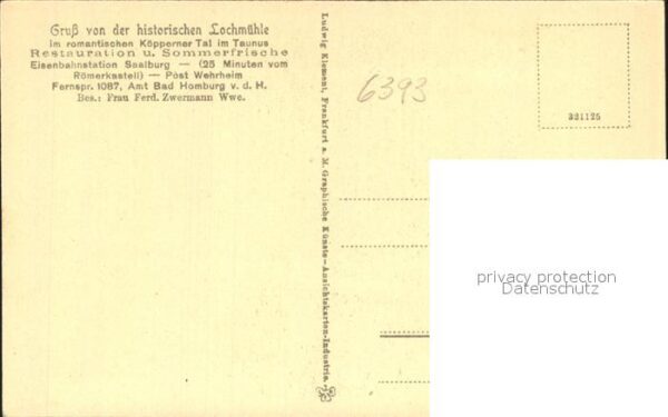 Koeppern Taunus Lochmuehle – Bild 2
