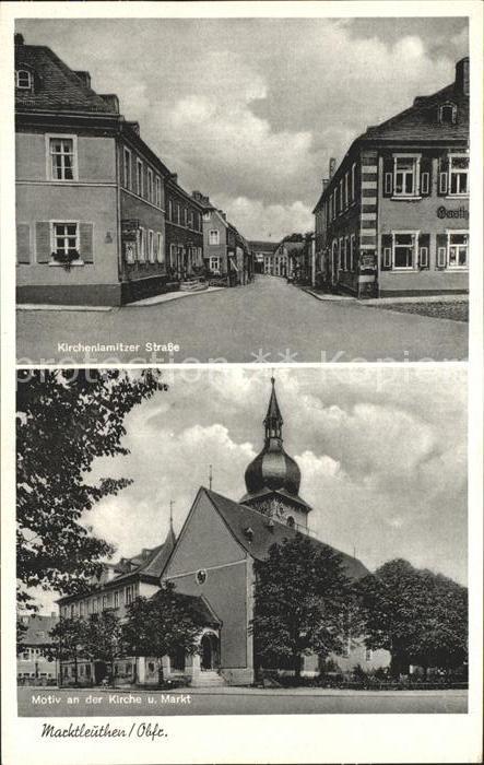 Marktleuthen Kirchenlamitzer Strasse Kirche Markt