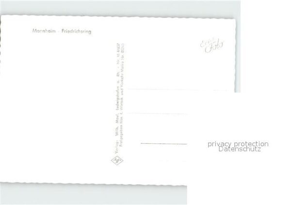 Mannheim Friedrichsring Fliegeraufnahme – Bild 2