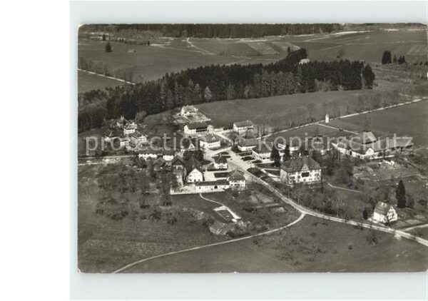 Isny Allgaeu Fuerstliche Waldburg ZeiL sche Fliegeraufnahme