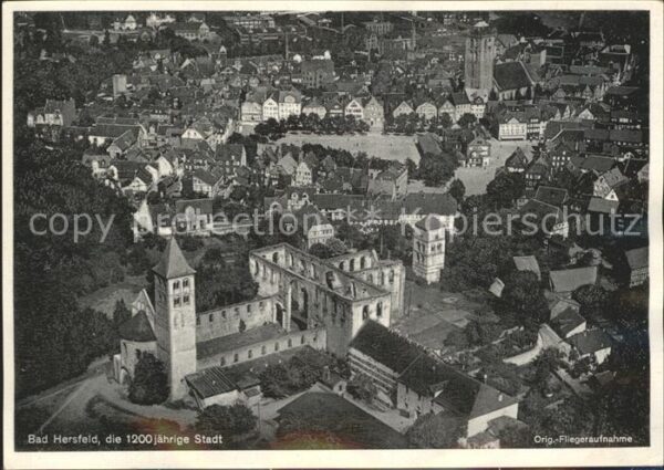 Bad Hersfeld Fliegeraufnahme
