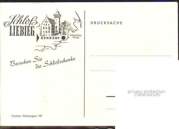 Gondorf Mosel Schloss Liebig – Bild 2