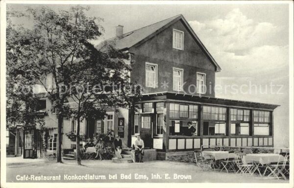 Bad Ems Cafe Restaurant Konkordium
