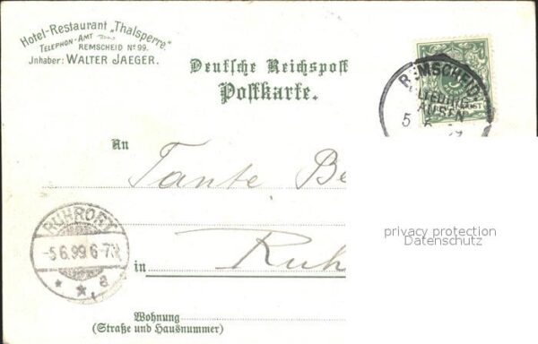Remscheid Talsperre – Bild 2