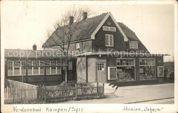 Kampen Sylt Pension Daheim