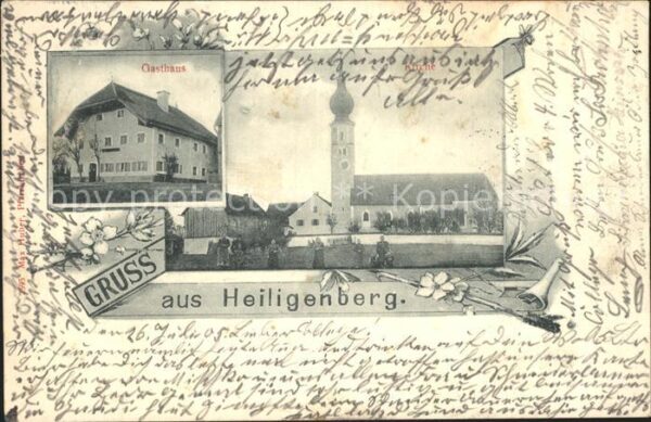 Heiligenberg Eggenfelden Gasthaus Kirche
