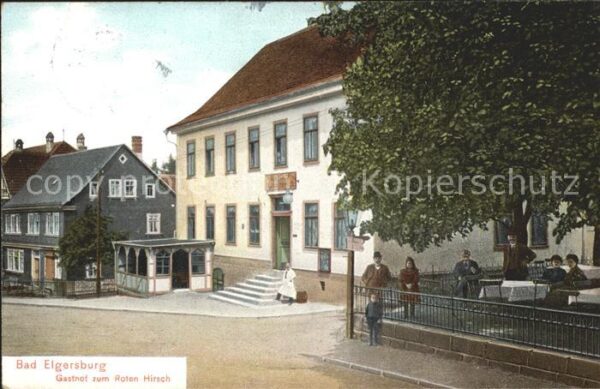 Elgersburg Gasthof zum Roten Hirsch