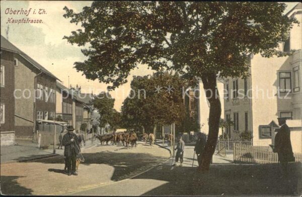 Oberhof Thueringen Hauptstrasse