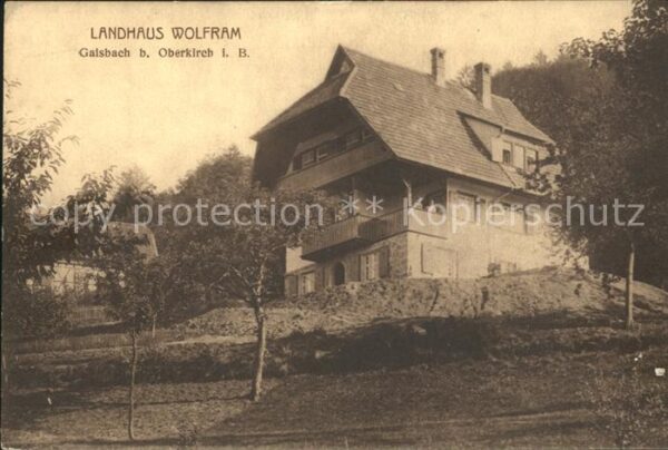 Gaisbach Oberkirch Landhaus Wolfram