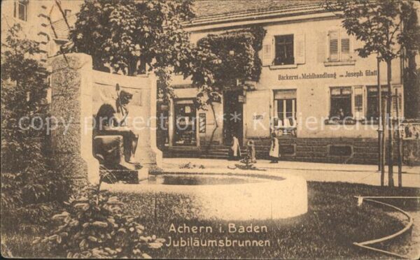 Achern Baden Jubilaeumsbrunnen