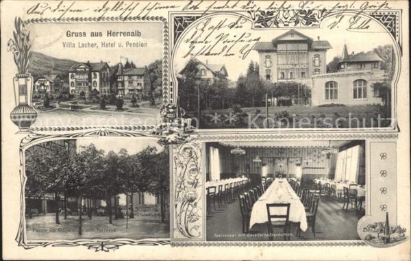 Herrenalb Bad Herrenalb Villa Lacher Hotel Pension