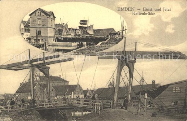 Emden Ostfriesland Kettenbruecke