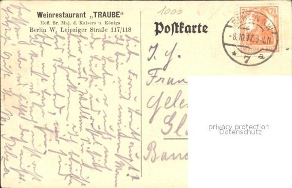 Berlin Wein- Restaurant Traube – Bild 2