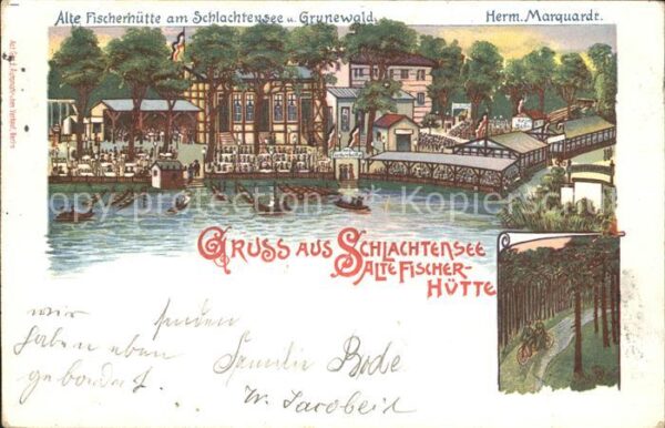 Schlachtensee STEGLITZ-ZEHLENDORF BERLIN Alte Fischerhuette
