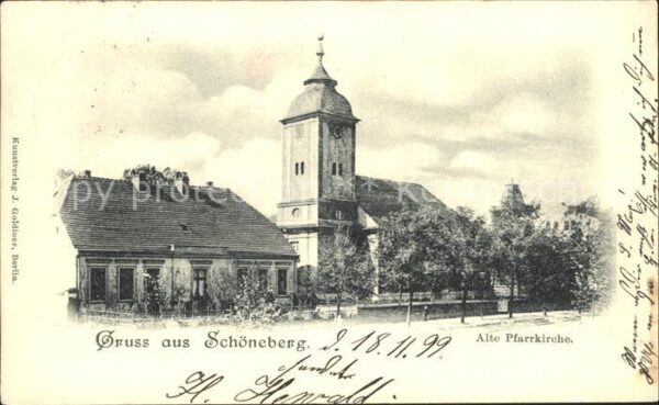 Schoeneberg Berlin Alte Pfarrkirche