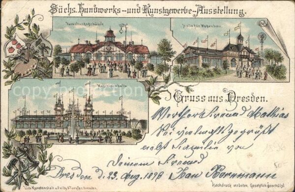 Dresden Verwaltungsgebaeude Maschinenhalle