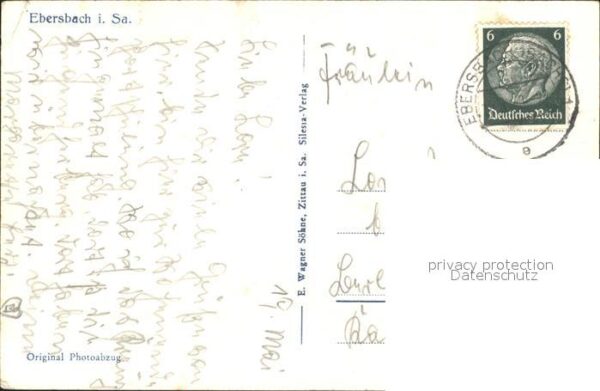 Ebersbach Sachsen Teilansicht – Bild 2