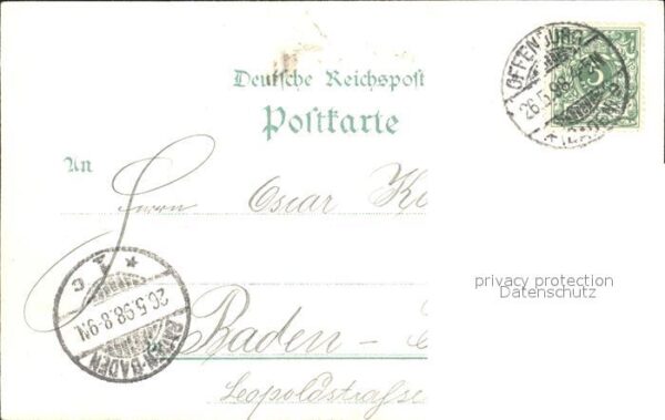 Offenburg Grossherzog Friedrich von Baden – Bild 2