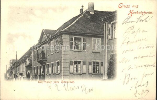 Herbolzheim Breisgau Gasthaus zum Rebstock