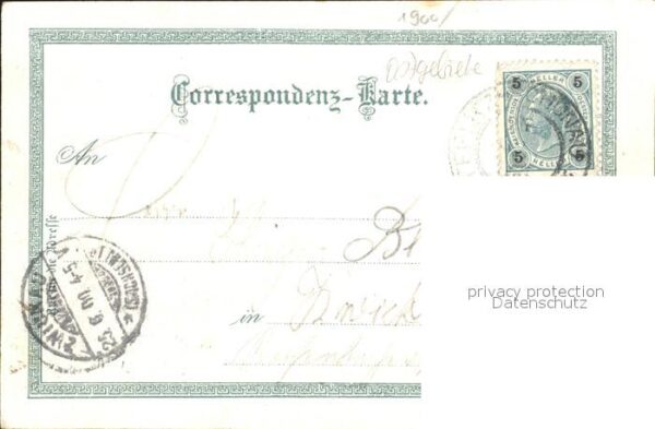 Eichwald Tschechien Theresien- Bad Schloesschen Doppelburg – Bild 2