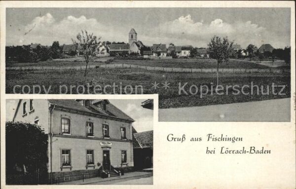 Fischingen Baden Dorf Gasthaus zur Tanne
