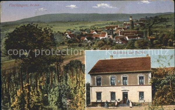 Fischingen Baden Gasthaus zur Tanne Dorf