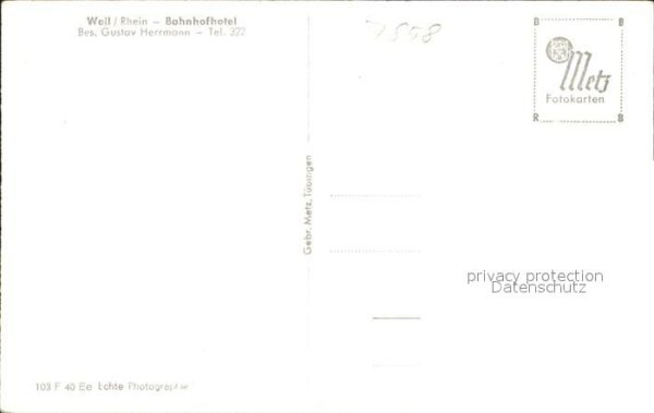 Weil Rhein Bahnhofhotel – Bild 2