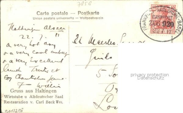 Haltingen Wirtsstube Altdeutscher Saal – Bild 2