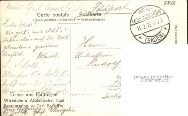 Haltingen Wirtsstube Altdeutscher Saal – Bild 2