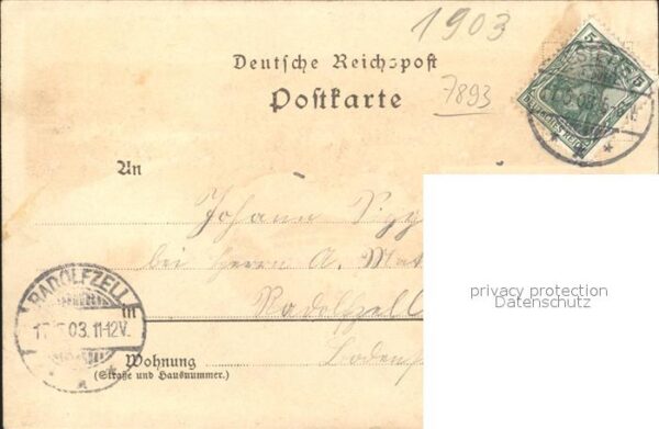 Jestetten Totalansicht Gasthof Adler Bierbrauerei Bauer – Bild 2