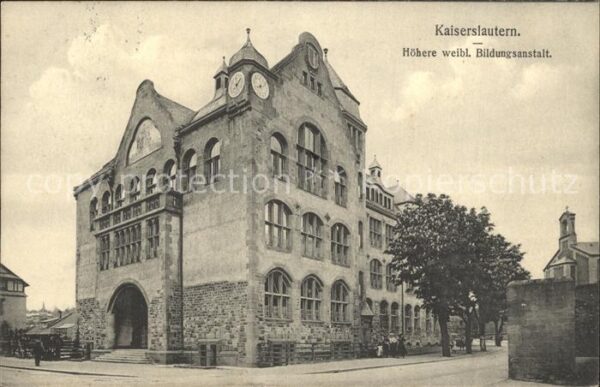 Kaiserslautern Hoehere weibliche Bildungsanstalt