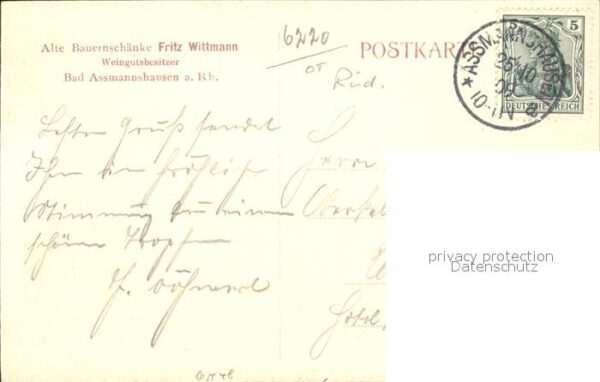 Assmannshausen Alte Bauernschaenke – Bild 2