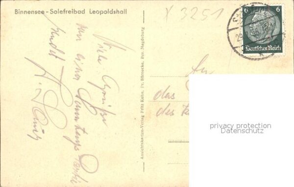 Stassfurt Leopoldshall Binnensee- Solefreibad – Bild 2