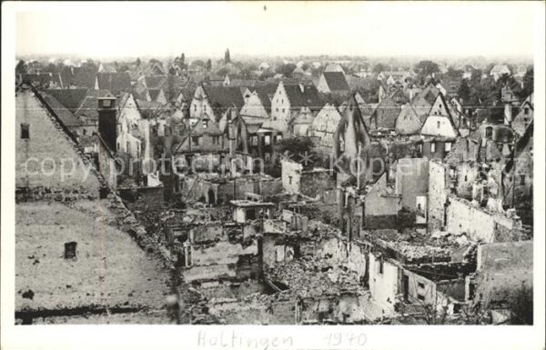 Haltingen Kriegszerstoerung